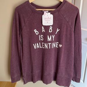 Sale! Isabel Maternity Baby is My Valentine sweatshirt